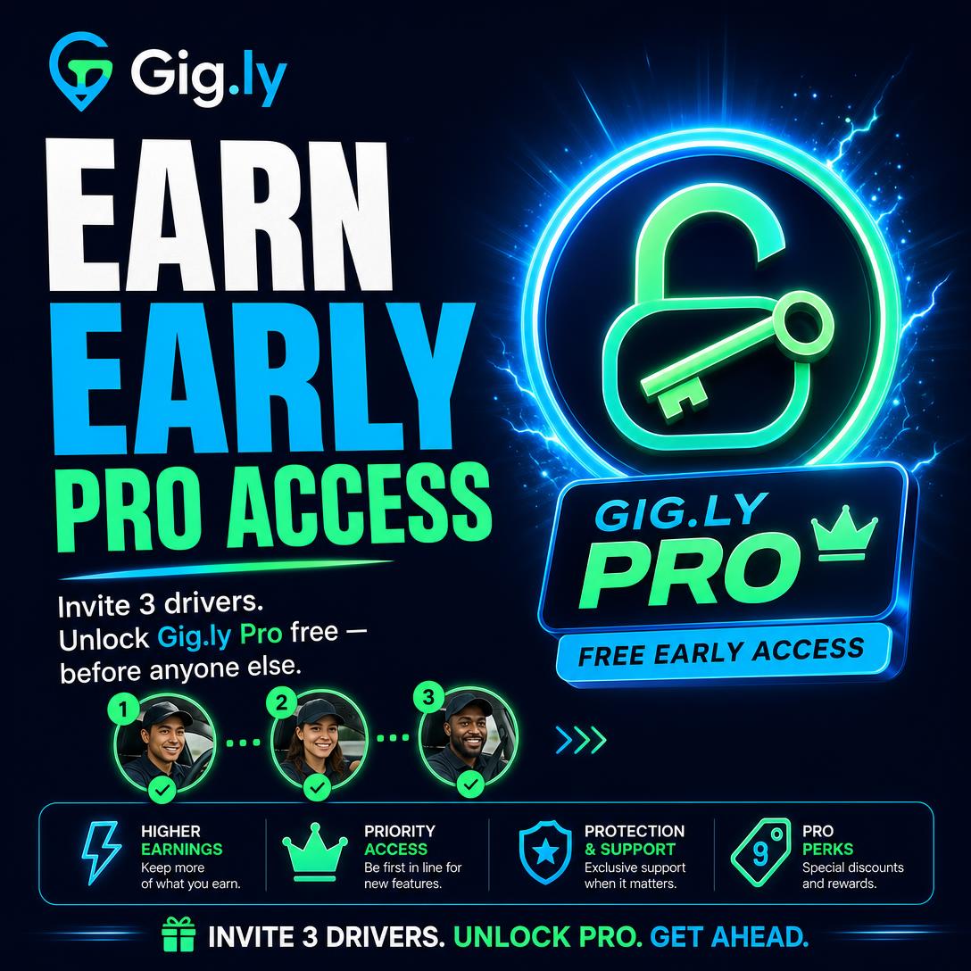 Gig.ly promo: earn early Pro access